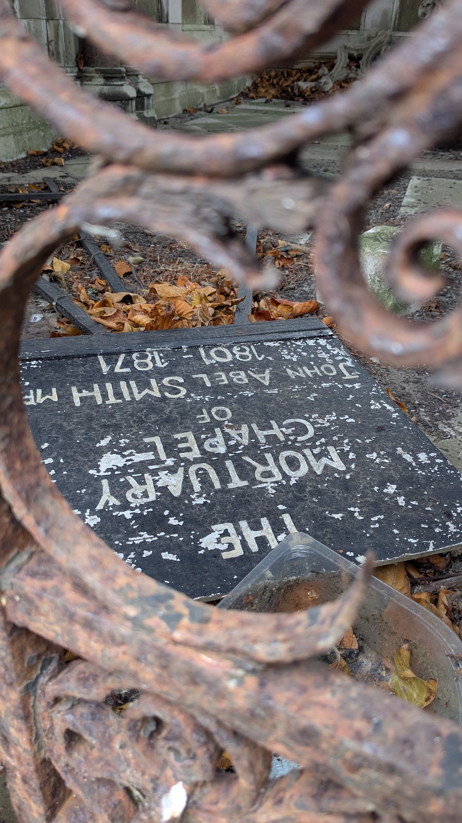 Abel Smith Mausoleum interior
