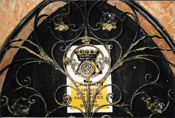 Bliss, ironwork detail